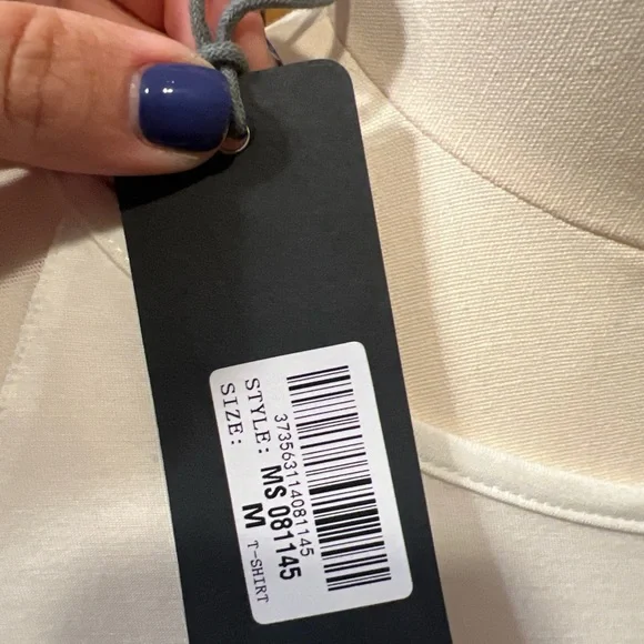 Miss Sixty NWT Logo Rock Punk Mesh Back Sz Med Shirt - Picture 4 of 4